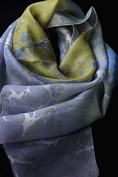 handmade silk scarf - ino scarf boutique austin tx - unique scarf store