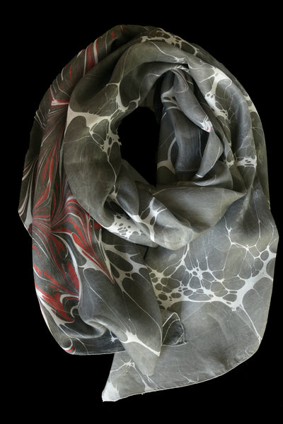 handmade silk scarf - Ino scarf boutique austin tx - unique scarf store