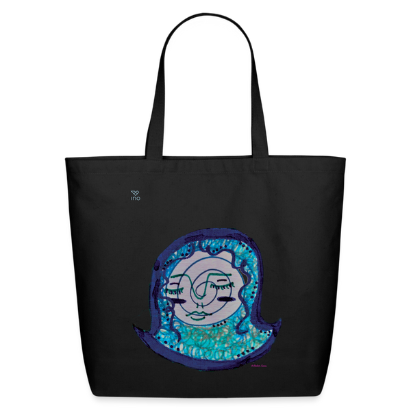 Eco-Friendly Cotton Tote - black