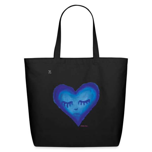 Eco-Friendly Cotton Tote - black